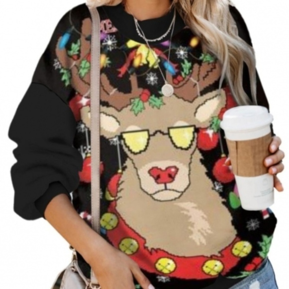 Last 1 ! Christmas Holiday Cartoon Sweatshirt
